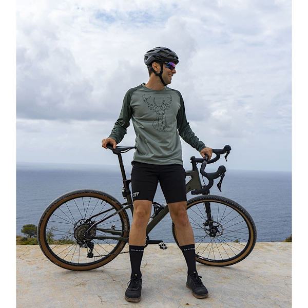 Jeanstrack Ride Shorts Sort L Mand