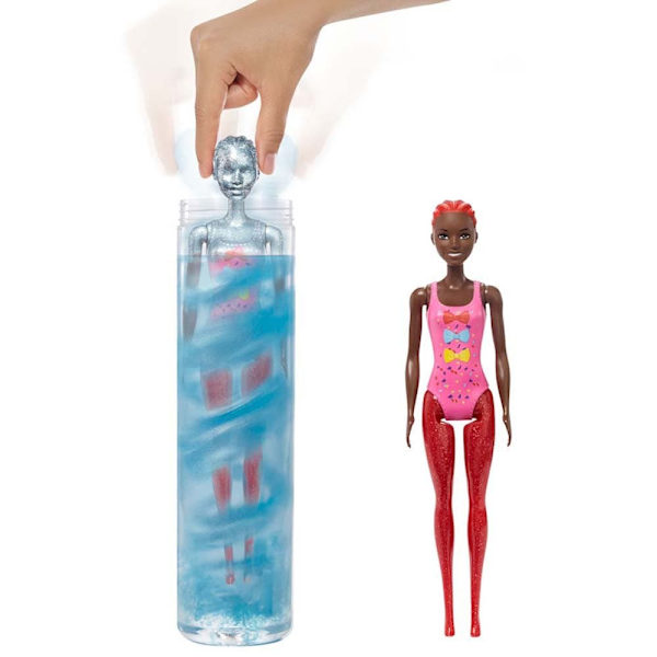 Barbie Kampaukset Rusetit Color Reveal Monivärinen