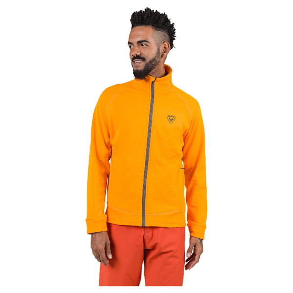 Rossignol Blackside Fleecejakke Med Fuld Lynlås Orange L Mand