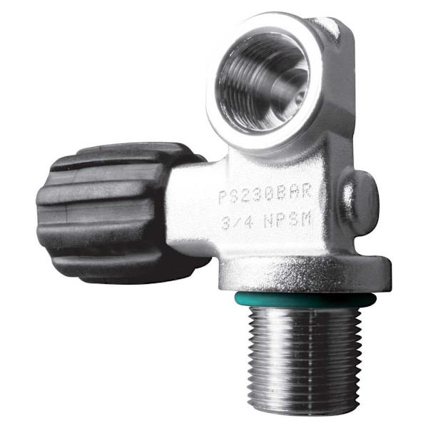 Oms Din Valve Mono Us Npsm 3/4´´ Sort,Søvfarvet