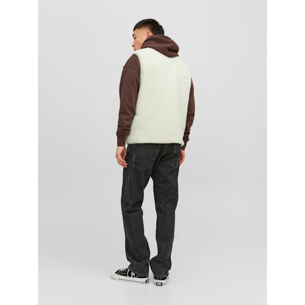 Jack & Jones Väst Erbro Teddy Beige M Man
