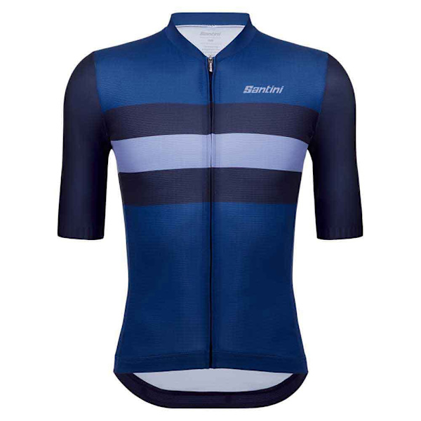 Santini Kortærmet Trøje Eco Sleek Bengal 2024 Blå 2XL Mand