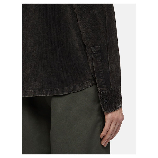 Dickies Lang ærmet Skjorte Chase City Sort L Mand