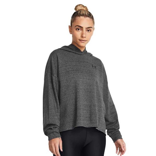 Under Armour Hættetrøje Rival Terry Os Grå L Kvinde