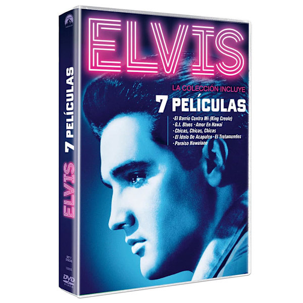 Paramount Elvis Presley Colección 7 Películas Dvd  Spanish