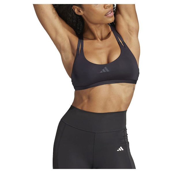 Adidas Aeroimpact Luxe Urheilurintaliivi Matala Tuki Musta M / AB Nainen