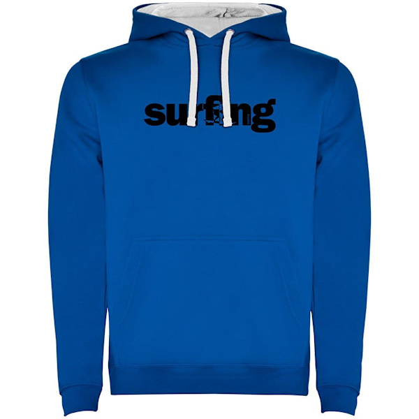 Kruskis Hættetrøje Word Surfing Two-colour Blå M Mand