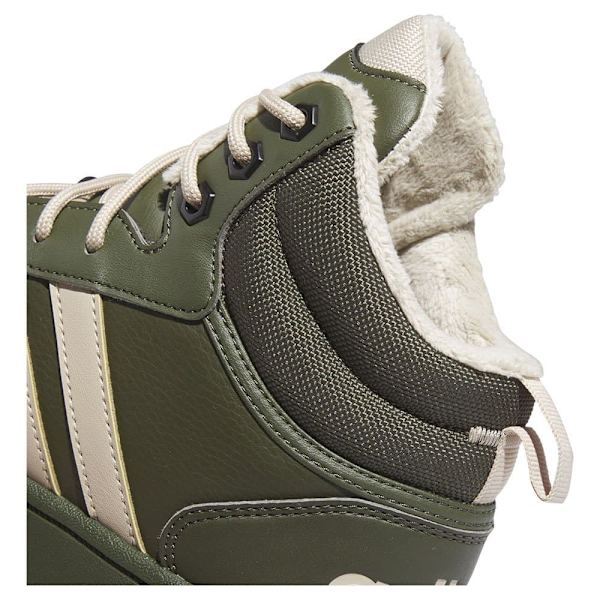 Adidas Hoops 3.0 Mid Classic Fur Lining Winterized Skor Grönt EU 45 1/3 Man