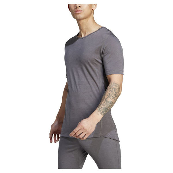 Adidas Kortärmad T-shirt Xperior Merino 150 Baselayer Grå L Man