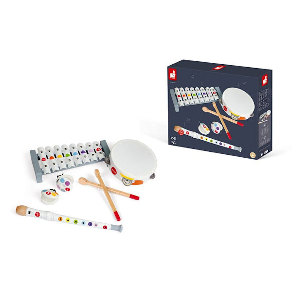 Janod Confetti Musical Set Flerfärgad 2-5 Years