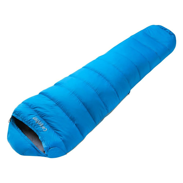 Columbus Sovsäck Everest 450 Light Blå Extra Long / Right Zipper