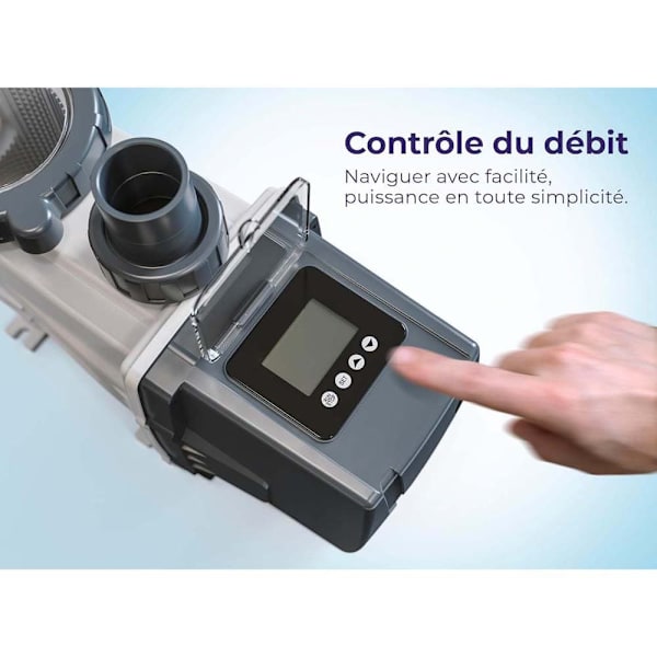 Gre Pool Pumpe 0.75 Hp Up To 65m³  3-4 cv