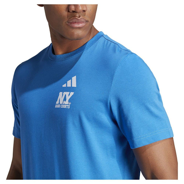 Adidas Kortärmad T-shirt Tns Us G Blå S Man