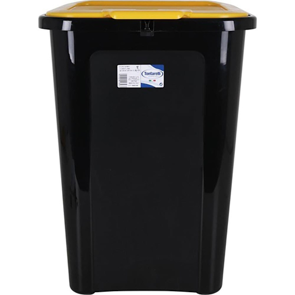 Tontarelli Lock Soptunna 44l/gult Lock