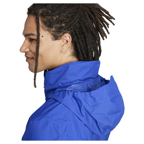 Adidas Multi Essentials 2l Rain Jakke Blå S Mand