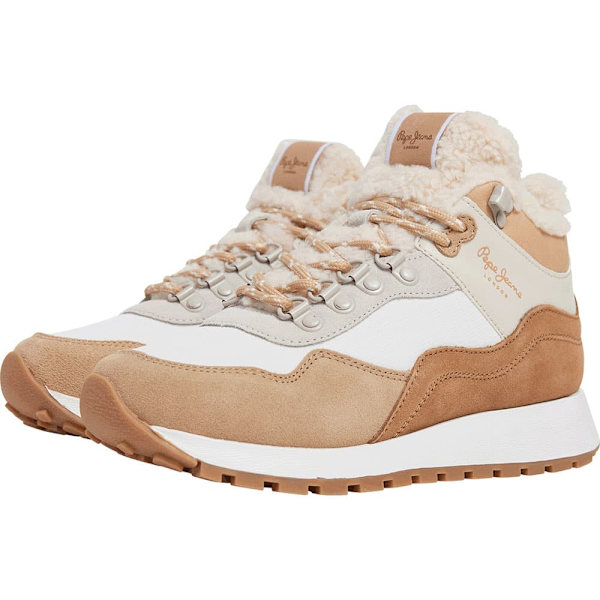 Pepe Jeans Dean Curve Sko Beige EU 37 Kvinde