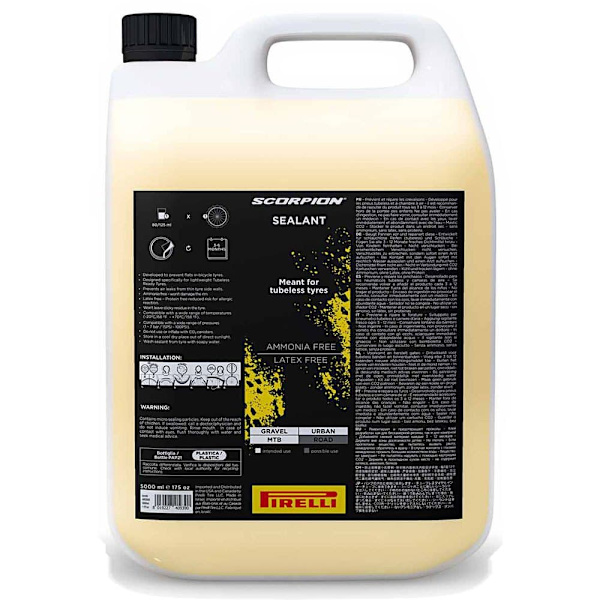 Pirelli Tätningsvätska Scorpion Smart 5000ml Gul
