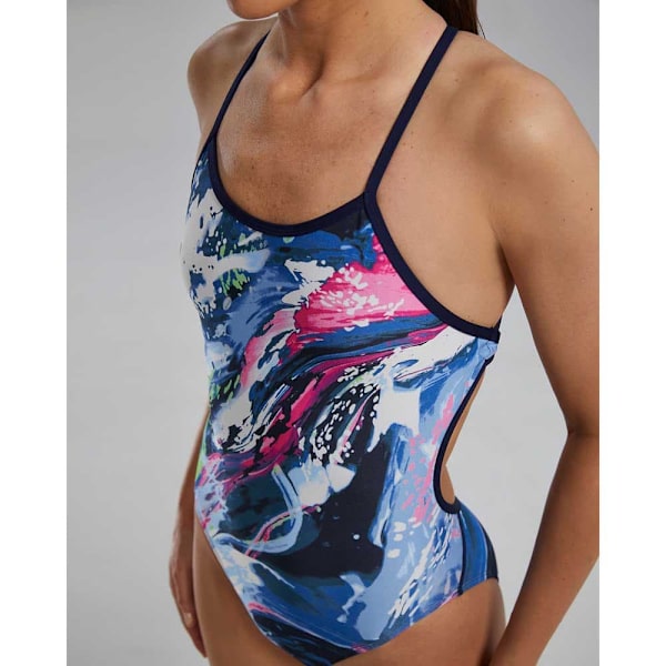 Tyr Badedragt Crosscut Tiebak Transt  26 Kvinde