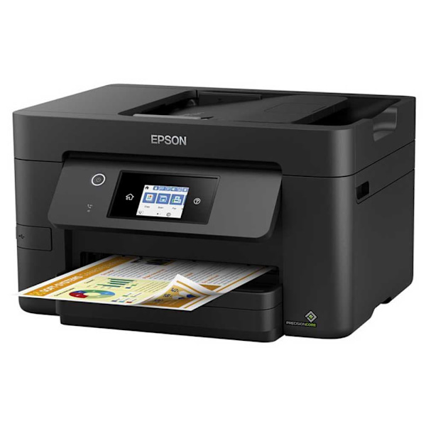 Epson Multifunktionsprinter Workforce Wf-3820 Dwf Sort One Size / EU Plug Sort