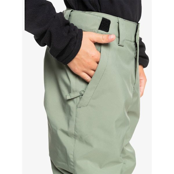 Quiksilver Estate Byxor Grönt 12 Years Pojke