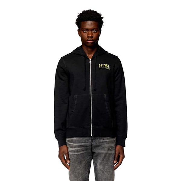 Diesel Ginn K11 Sweatshirt Med Lynlås Sort L Mand
