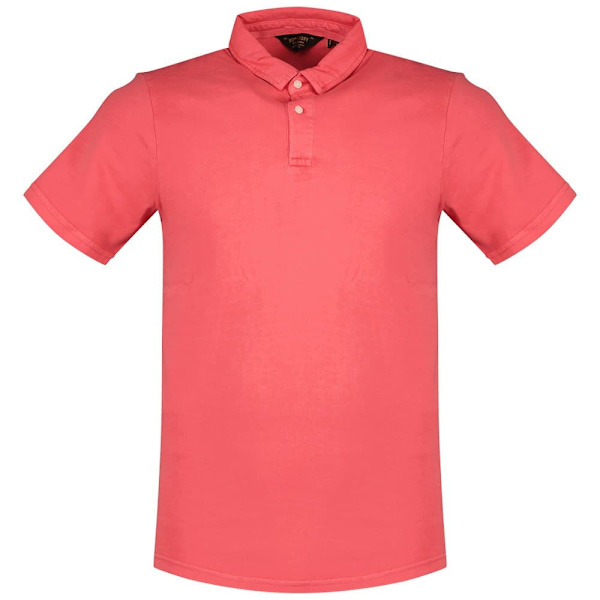 Superdry Studios Jersey Pikétröja Med Lång ärm Röd M Man