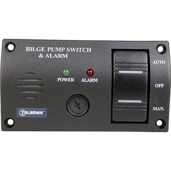 Talamex Lænsepumpe Kontrolpanel Mm 119x68.5 Sort