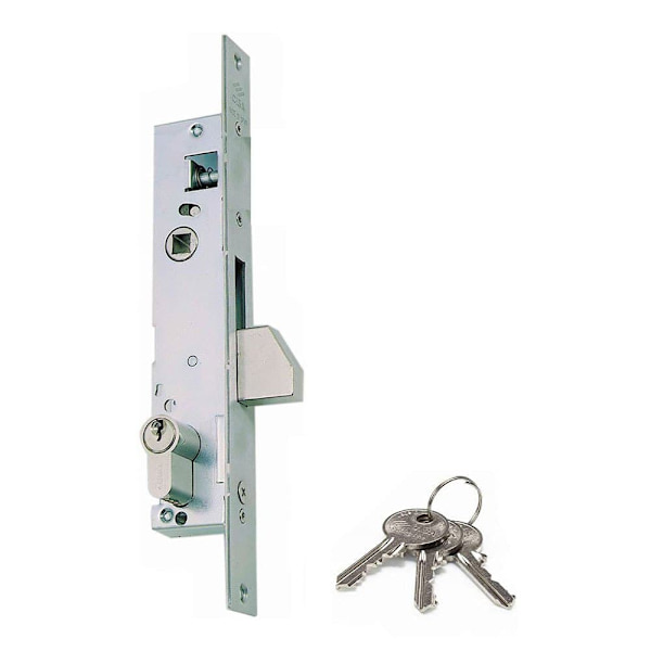 Cisa Pystysuuntainen Lukko 04040.20.0 Hopeinen