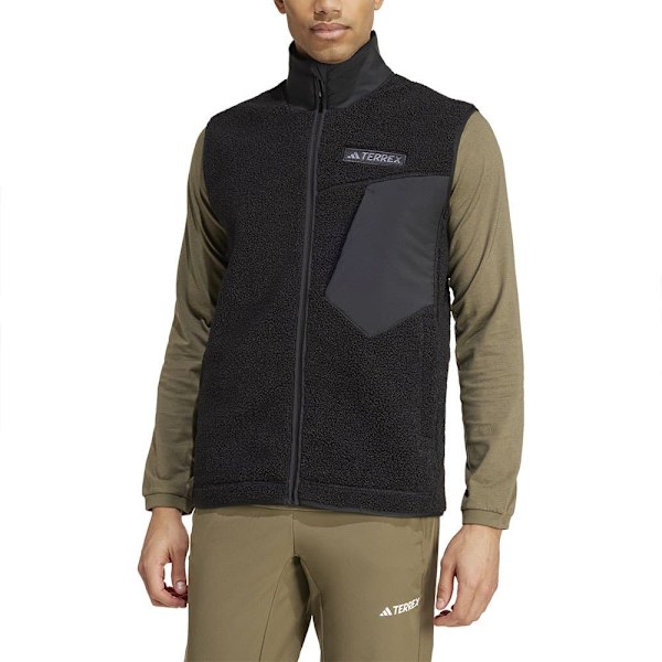 Adidas Terrex Xploric High Pile Fleece Väst Svart M Man