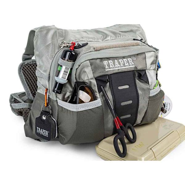 Traper Fly Combo Active Chest Pack Liivi Harmaa  Mies