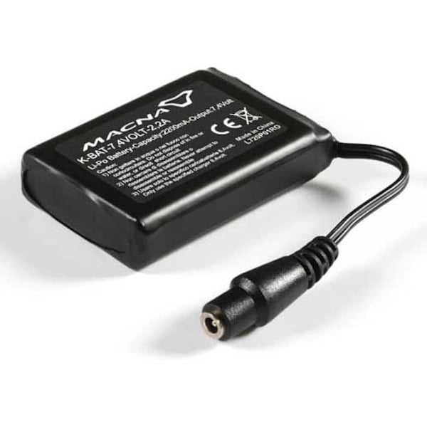 Macna Gloves/socks 7.4v Battery 2200mah Sort