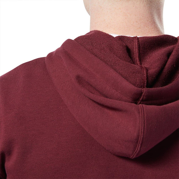 Reebok Sweatshirt Med Full Dragkedja Training Essentials Twill Brun XS Man