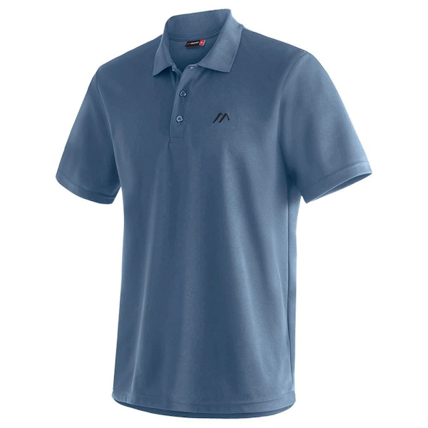 Maier Sports Kortærmet Polo Ulrich Blå 4XL Mand