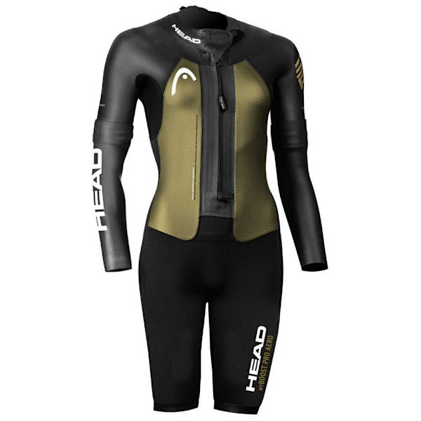 Head Swimming Shorty Myboost Pro Aero 4/2/1.5 Mm Sort,Grå,Gylden XS Kvinde