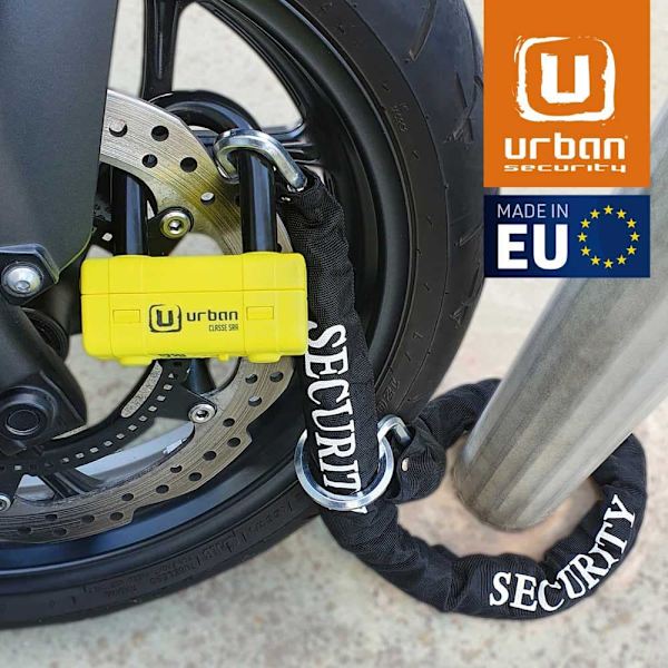 Urban Security U-lukko Mini Ur75 Keltainen