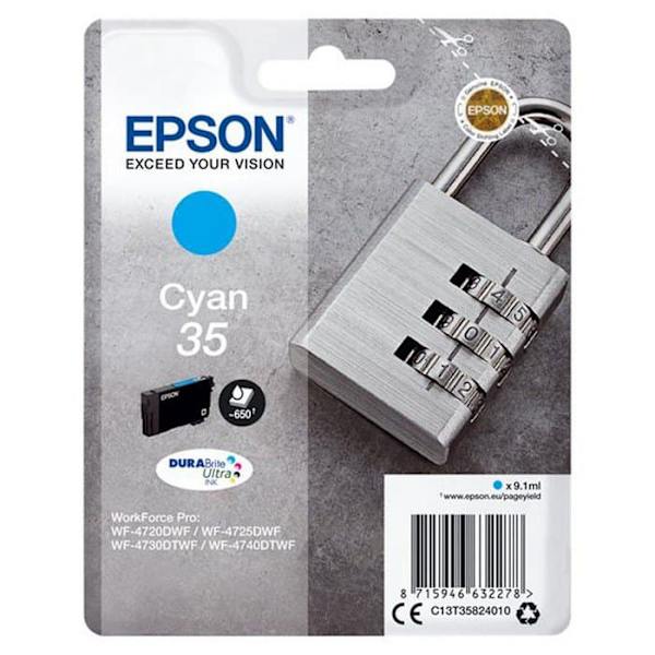 Epson Blækpatron Durabrite Ultra 35 Blå