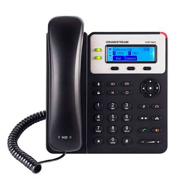 Grandstream Voip Telefon Gxp1625 Søvfarvet Sort