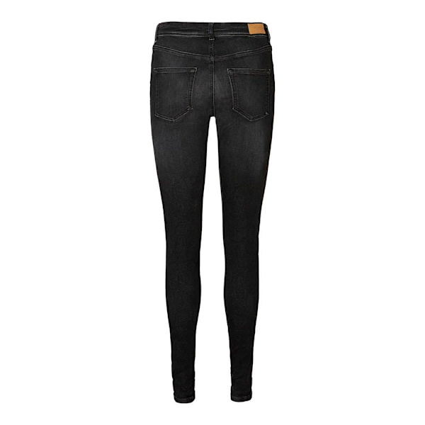 Vero Moda Jeans Lux Normal Waist Slim Sort XL / 30 Kvinde