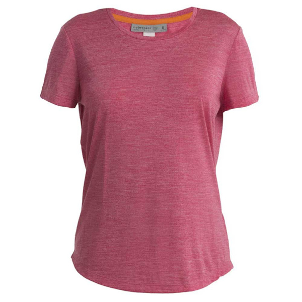 Icebreaker Kortærmet T-shirt Sphere Ii Merino Rosa S Kvinde