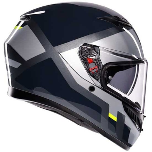 Agv K3 Fullface-hjelm Grå 2XL