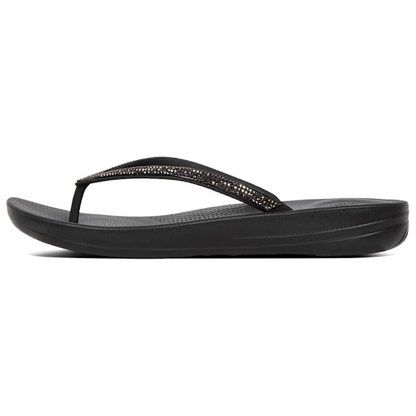 Fitflop Klipklapper Iqushion Sparkle Sort EU 39 Kvinde
