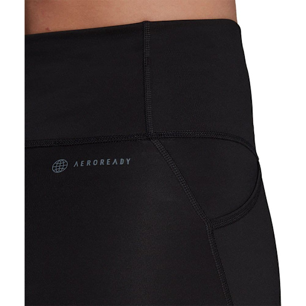 Adidas Leggings Run Ess Sort S / Regular Kvinde
