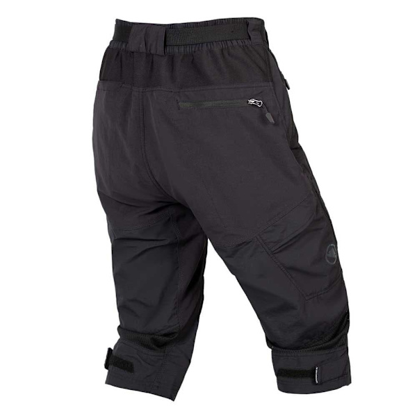 Endura Hummvee 3/4 Bukser Med Gemse Sort S Kvinde