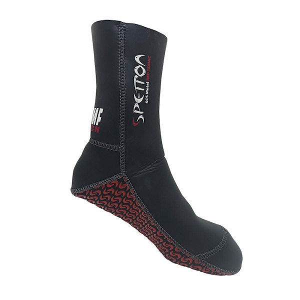 Spetton Extreme 3 Mm Smooth&metallite Dykboots Svart EU 43-44