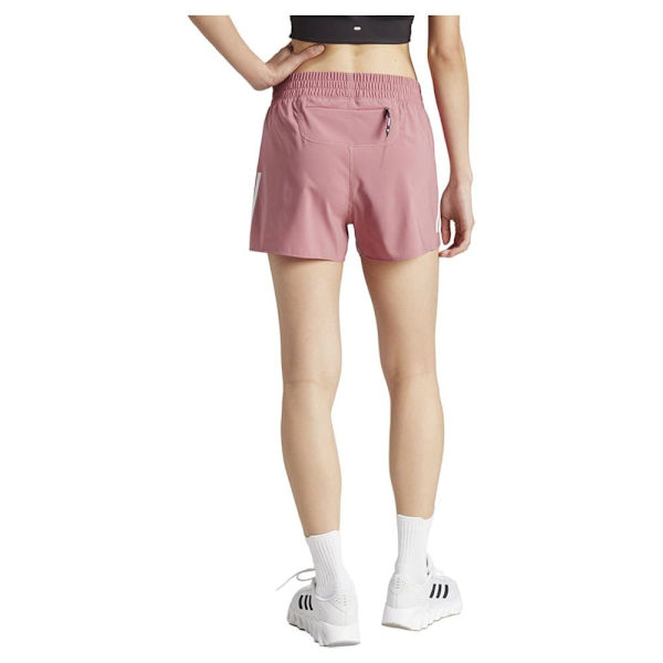 Adidas Own The Run 4´´ Shorts Rosa XL Kvinna