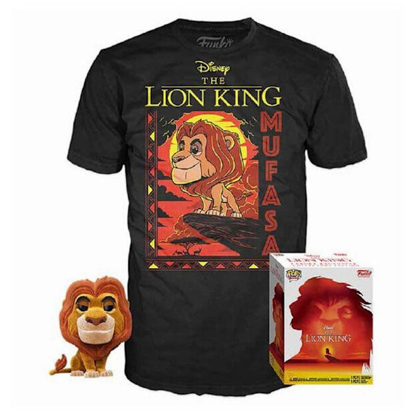 Funko Ja Lyhythihainen T-paita The Lion King Mufasa Pop Monivärinen L
