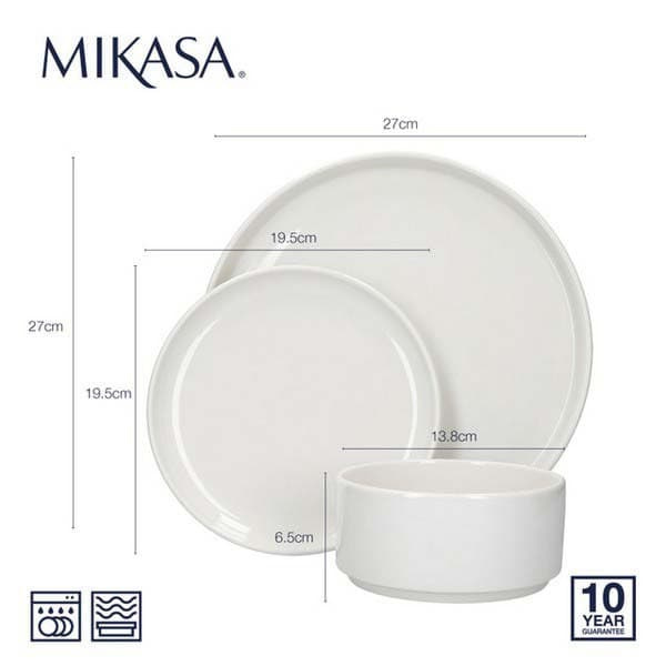 Mikasa Ruokailuvälineet Camberlie 12 Kappaletta Kirkas