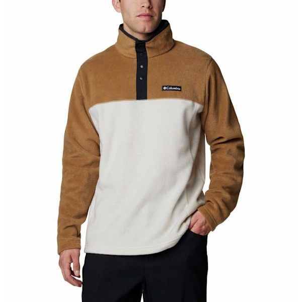 Columbia Steens Mountain™ Snap Ii Fleecejakke Med Halv Lynlås Beige,Brun 2XL Mand