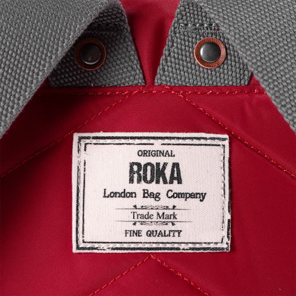 Roka London Canfield B Ryggsäck Röd M