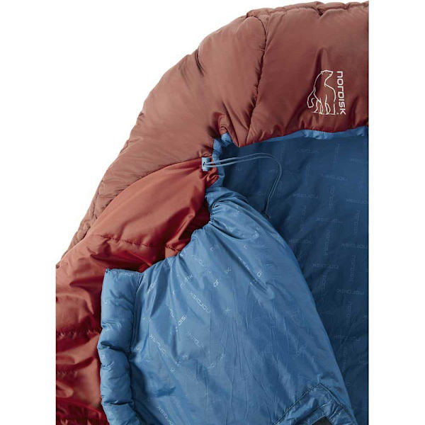 Nordisk Sovepose Puk +4ºc Rød Regular / Left Zipper